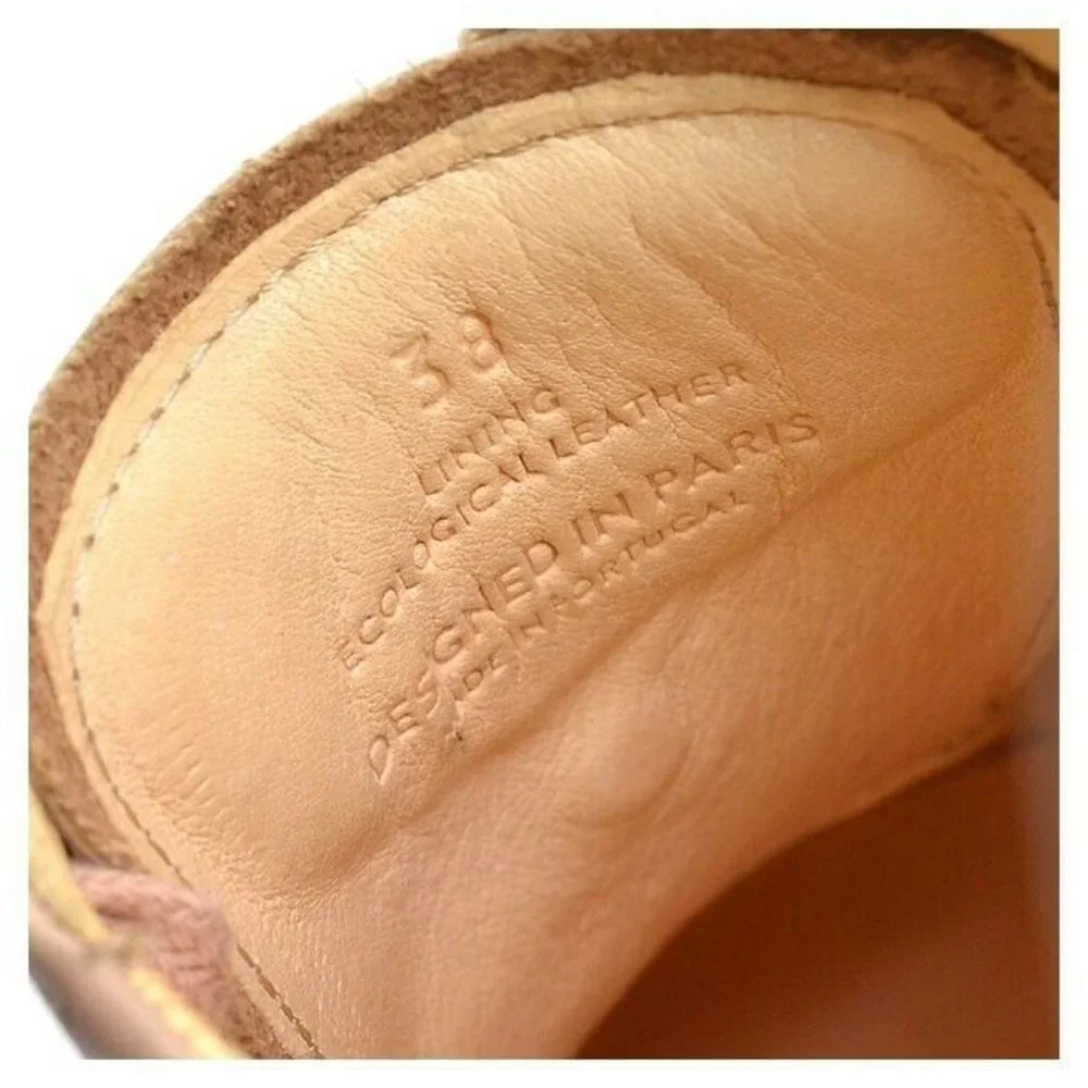 Pairs in Paris Mauve Cap Toe Lace Up Sneaker 38